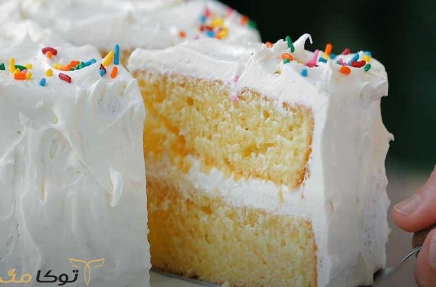 طرز تهیه کیک وانیلی