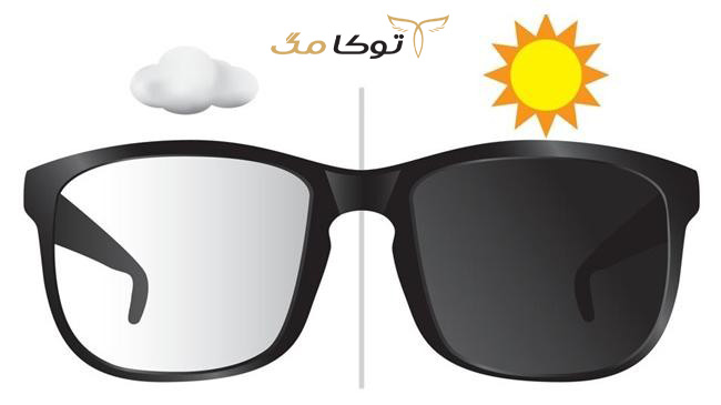 عدسی فتوکرومیک عینک برای رانندگی