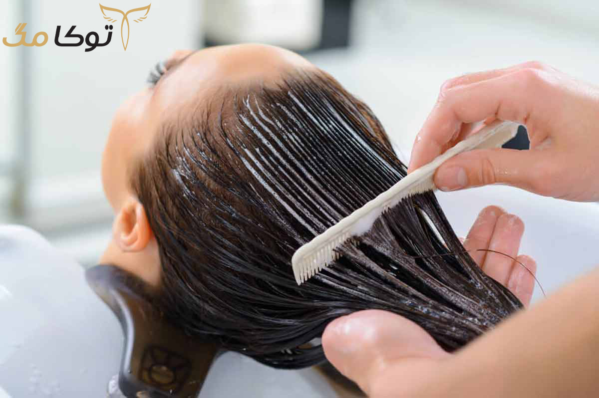استفاده از مواد کراتینه بی کیفیت