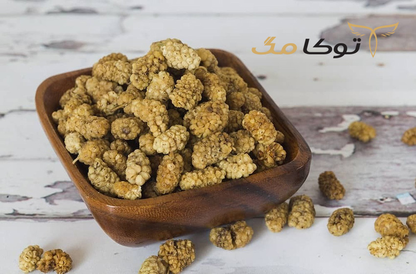 استفاده از توت و آجیل