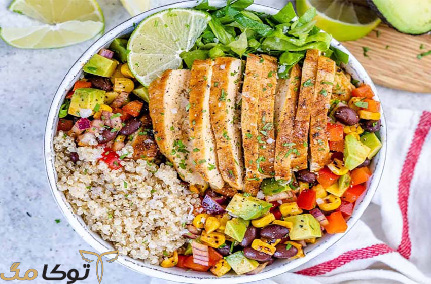 سالاد رژیمی برای کاهش وزن