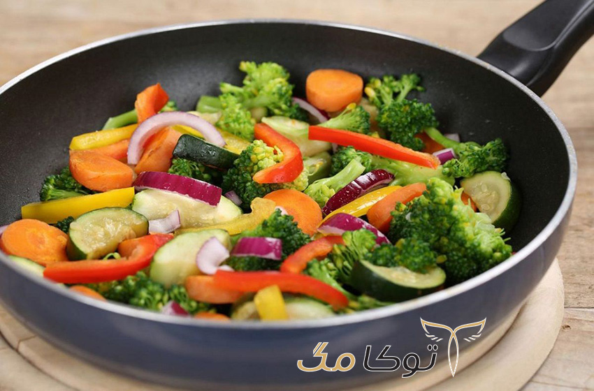 جلوگیری از استفاده از میوه و سبزیجات خام