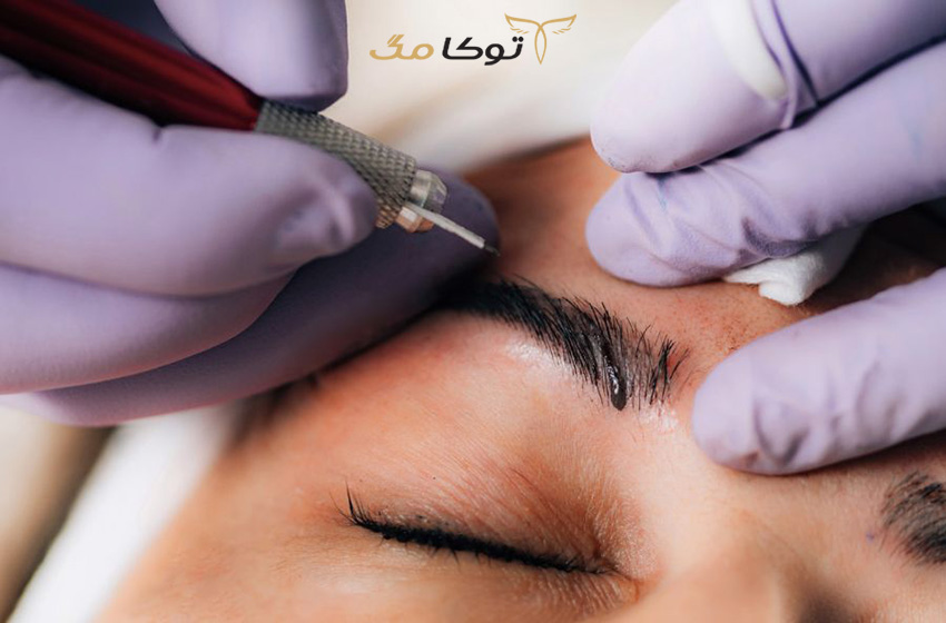 مراحل انجام میکروبلیدینگ ابرو