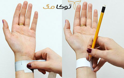 سایز النگو طلا زنانه 