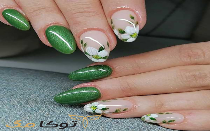 طرح های جذاب ناخن مناسب بهار