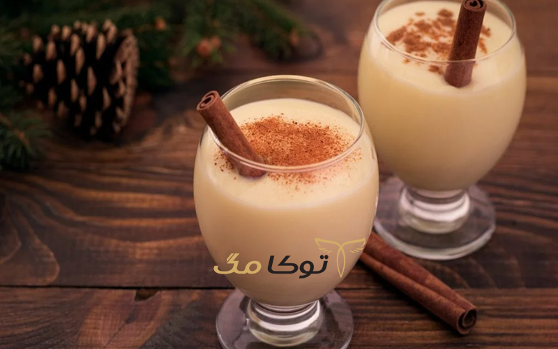 اِگ‌ناگ Eggnog برای جشن کریسمس