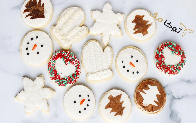 کوکی برای جشن کریسمس Christmas cookie