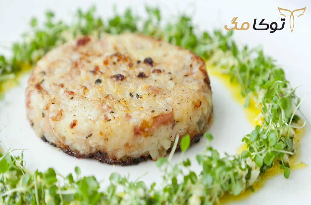 طرز تهیه کوکوی سیب زمینی شکم پر