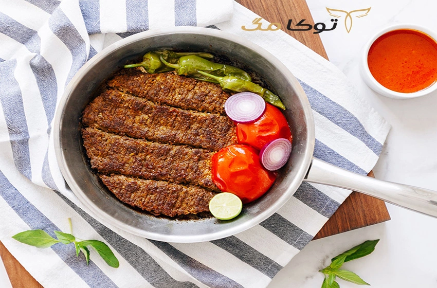طرز تهیه کباب تابه ای