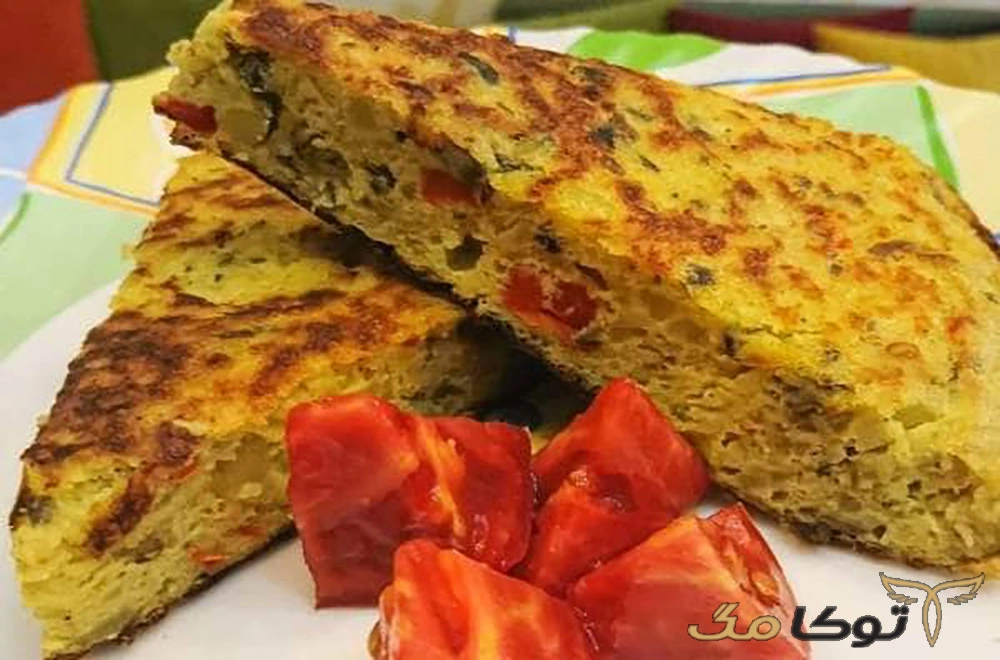 طرز تهیه کوکوی سیب زمینی خام