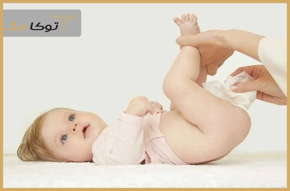 علائم حساسیت نوزاد به دستمال مرطوب