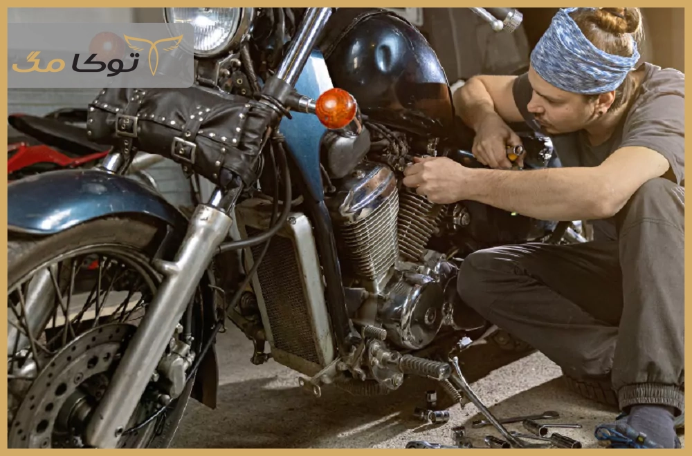 بررسی چرخها و سیستم تعلیق موتورسیکلت