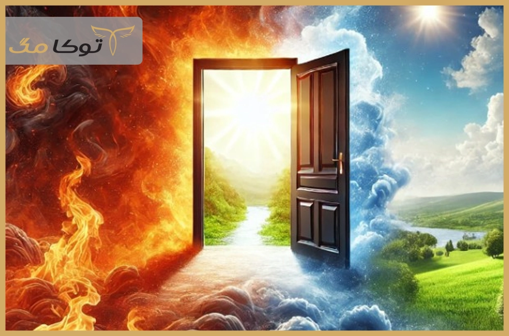 رابطهی دنیا، برزخ و قیامت