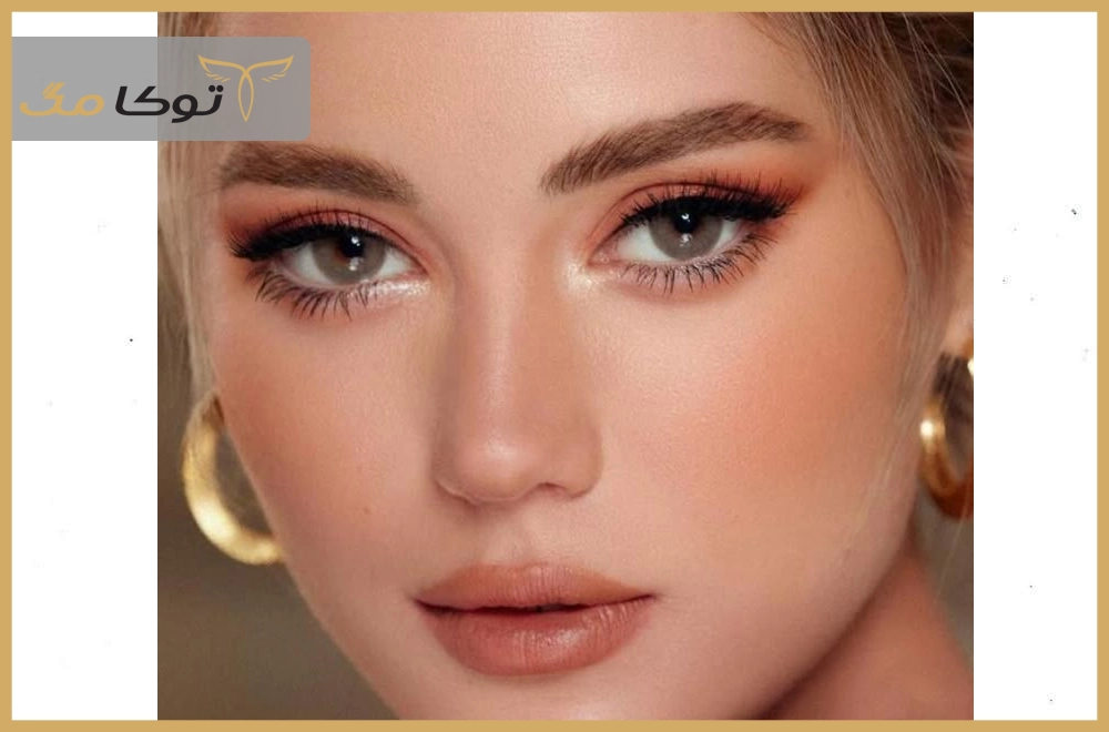 آرایش ملایم چشمها