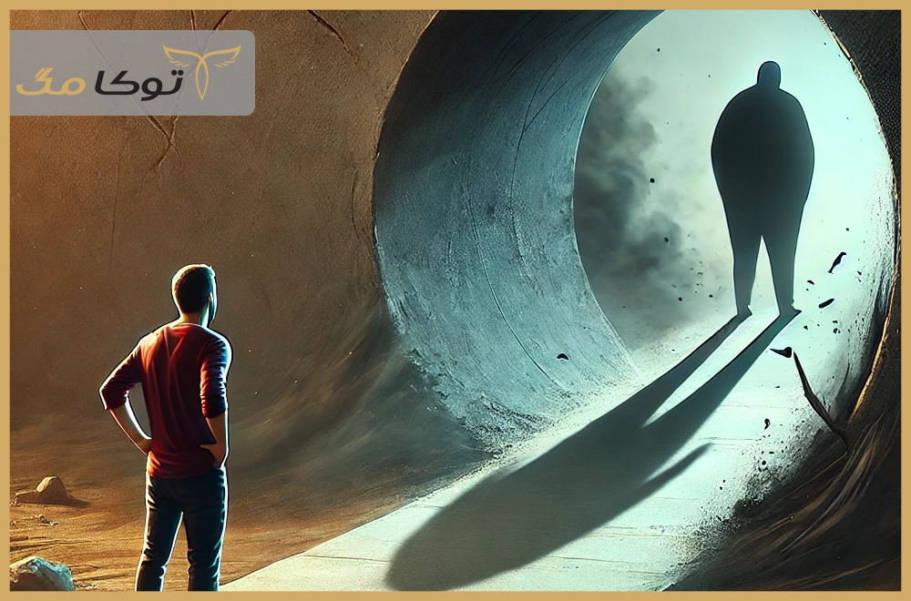 ترس و فرار از یک شخص