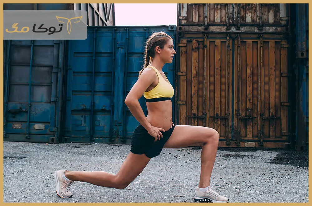 لانج جلو (Lunge)