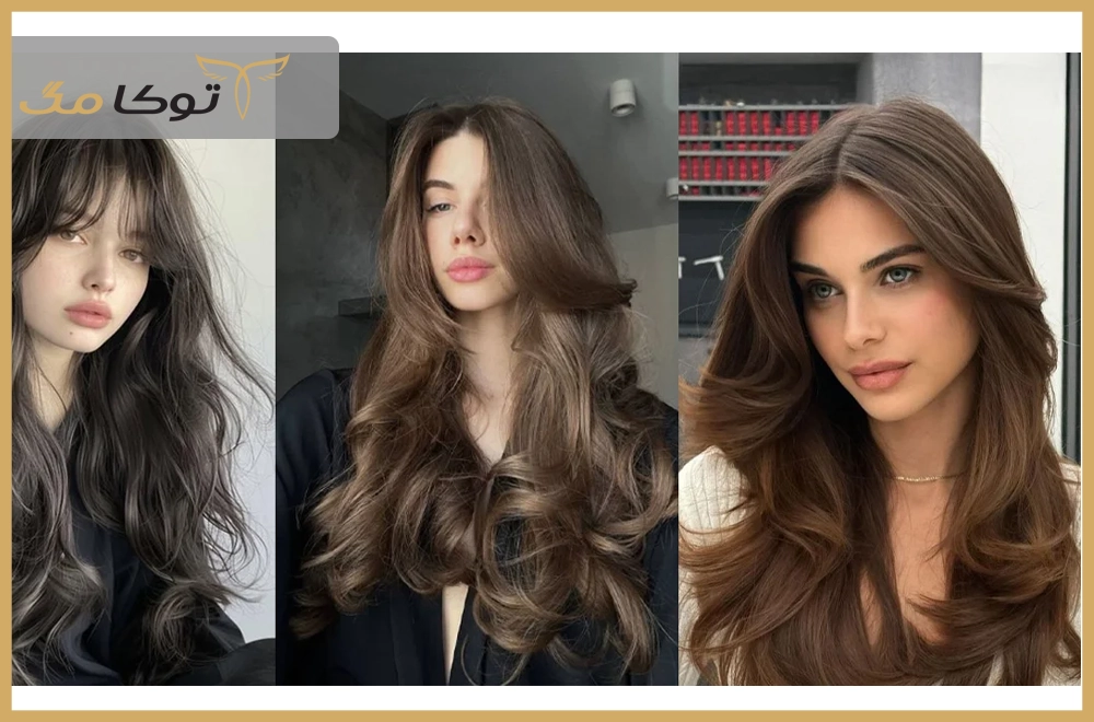 مدل موی چتری پردهای