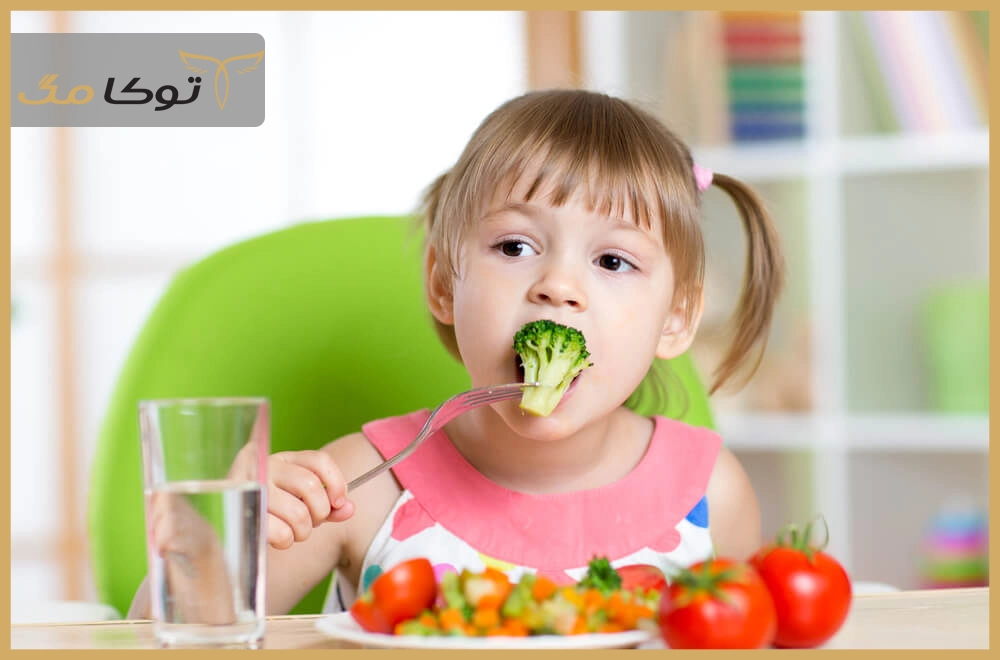 تغذیه مناسب در سلامت دندانهای کودک
