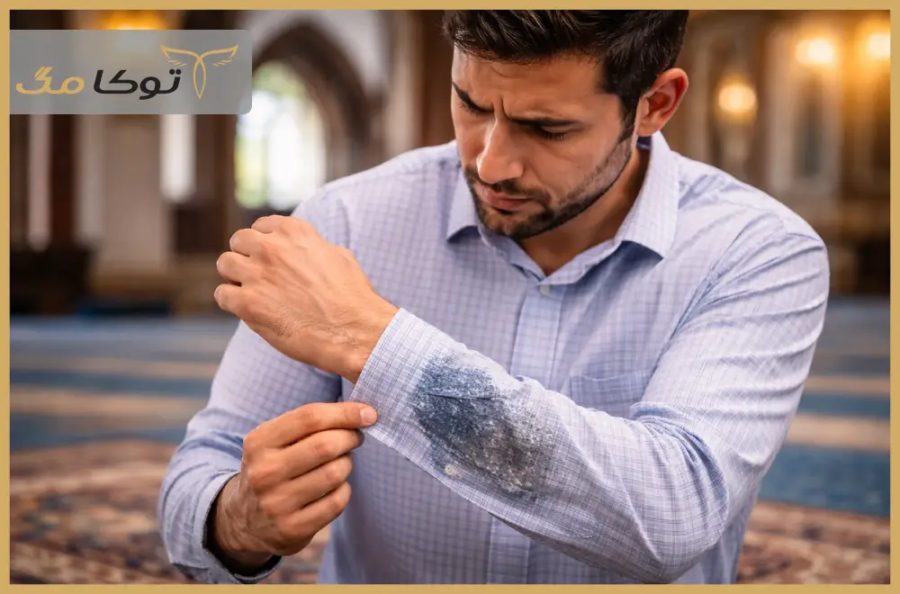 خواندن نماز با لباس نجس