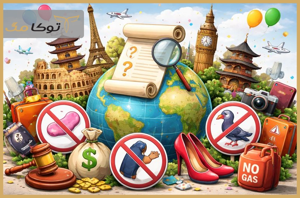 قوانین عجیب ولی واقعی